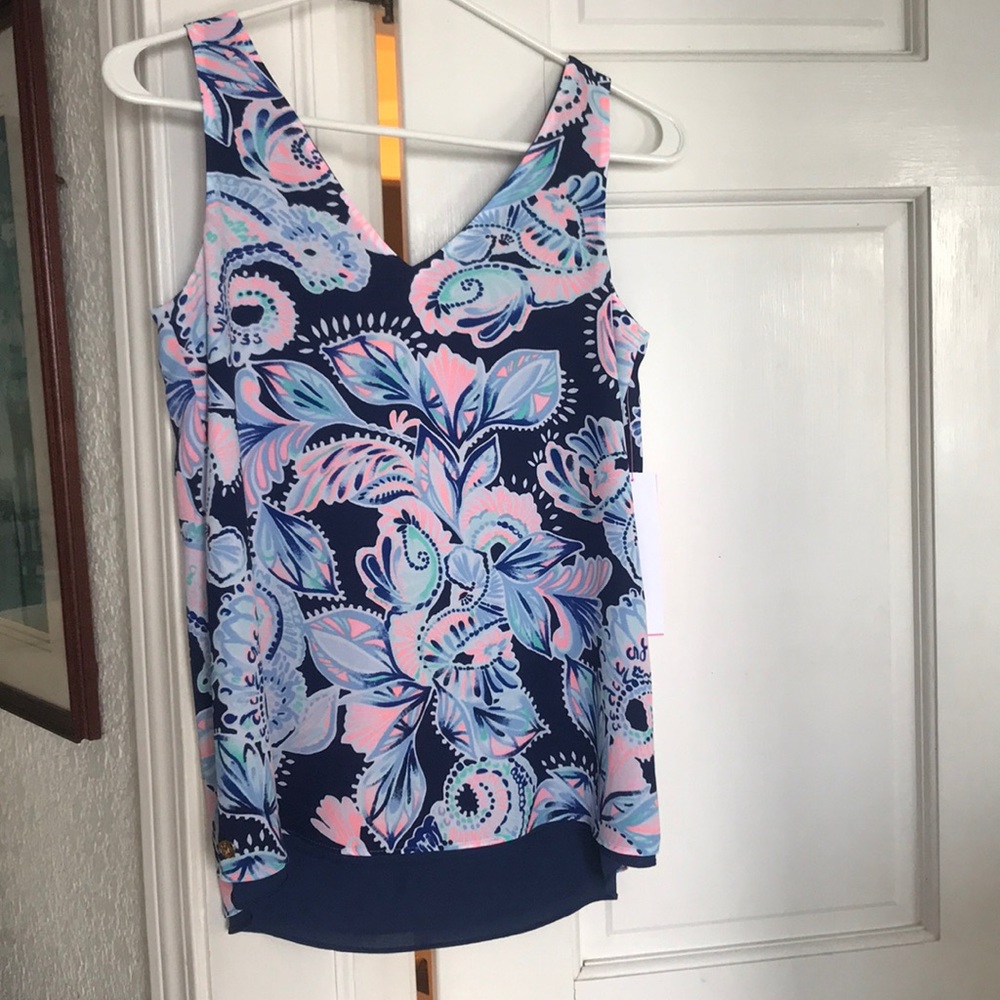 NWT Gorgeous Lilly Pulitzer Reversible Tank XXS